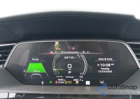 2024 Audi Q8 E-Tron S Line Prestige Quattro from USA, damaged, VIN WA1DAAGE4RB013478